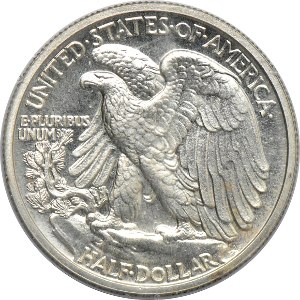 1936 Norfolk silver commemorative half dollar MS-66, and a 1937 Walking Liberty half dollar PR-63, both PCGS (rattler)