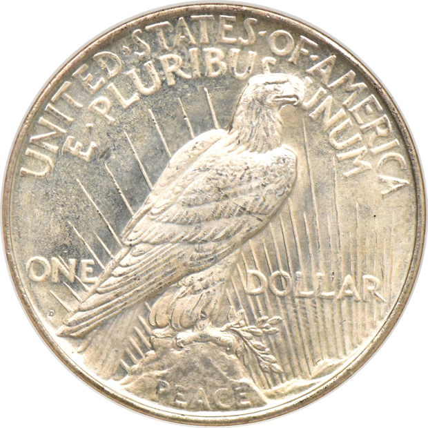 1922-D MS-64, and a 1927-D MS-62, both NGC