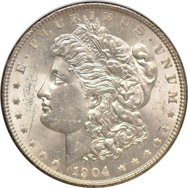 1903 and 1904 NGC MS-63