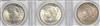 1926 MS-63 (green label), 1927-S MS-62 (green label), and a 1934 MS-64, all PCGS