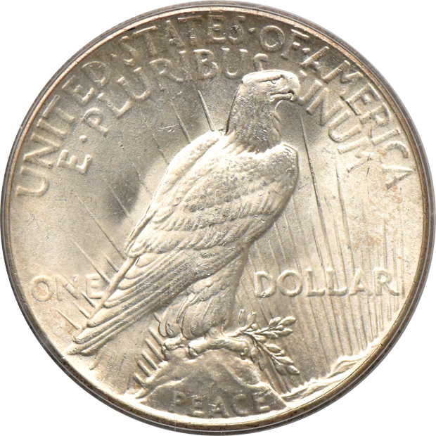 1922-S MS-63, and a 1927 MS-64, both PCGS (rattler)