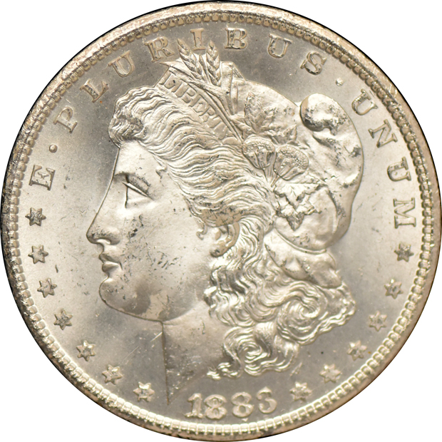 1883-CC GSA MS-63 DPL, and an 1883-CC GSA MS-65, both NGC