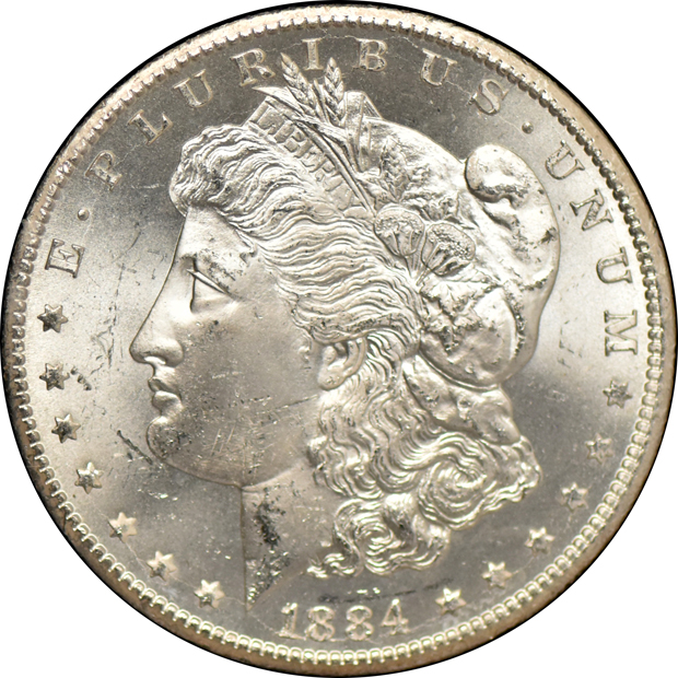 Two 1884-CC GSA NGC MS-64