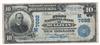 1902 $10 Blue Seal Date Back - Sullivan, IL Charter #7692 - VF