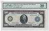 1914 $100 Boston Blue Seal Fr# 1085 - PMG VF-30