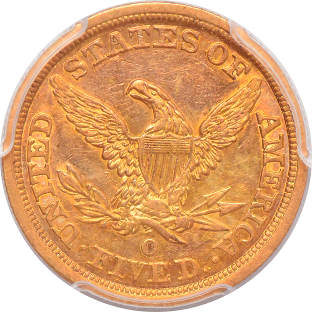 1844-O PCGS AU-50
