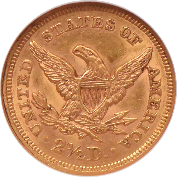 1857 NGC MS-61