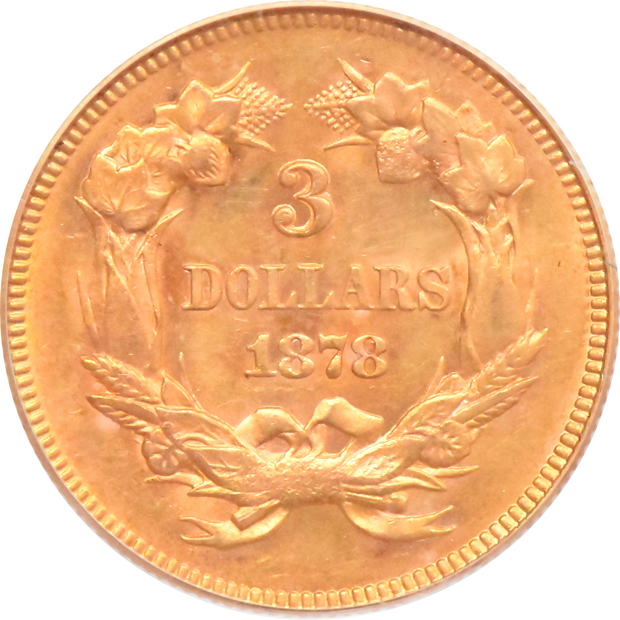 1878 PCGS MS-60 (green label)