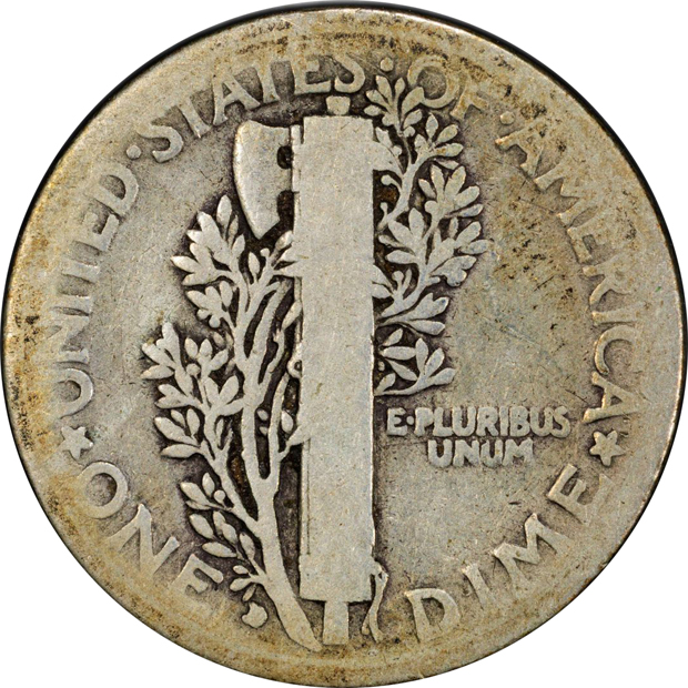 1916-D Mercury PCGS AG-3 CAC
