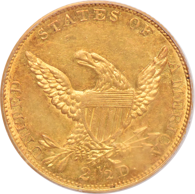 1835 PCGS AU-50 (green label)