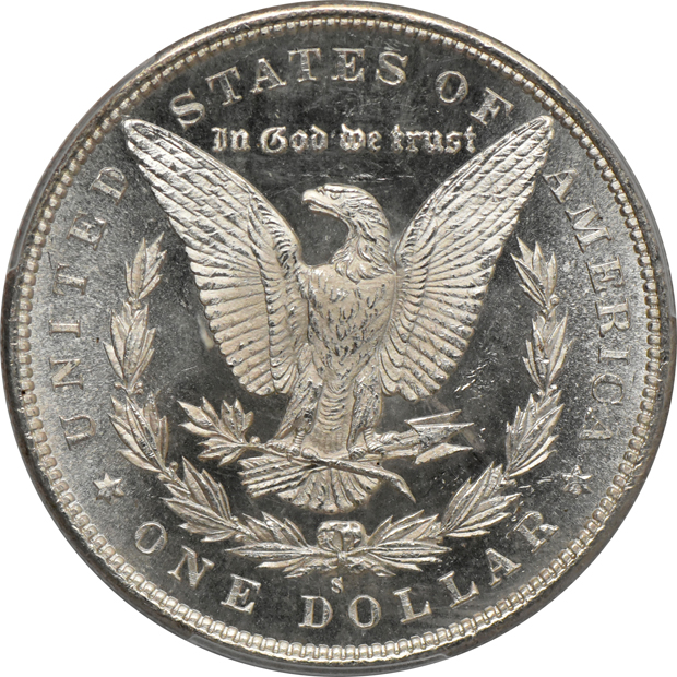 Two 1879-S, and an 1883-O, all PCGS MS-66