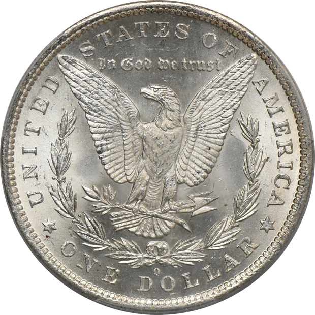 Two 1879-S, and an 1883-O, all PCGS MS-66