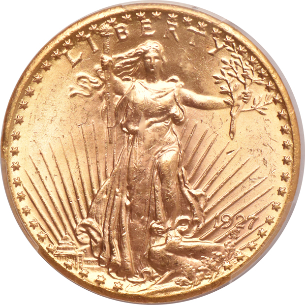 1925 and 1927 PCGS MS-64
