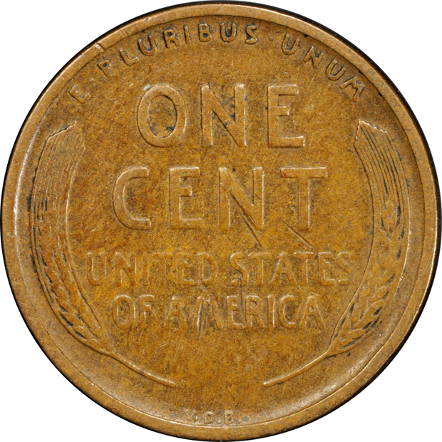 1909-S VDB Lincoln PCGS F-15