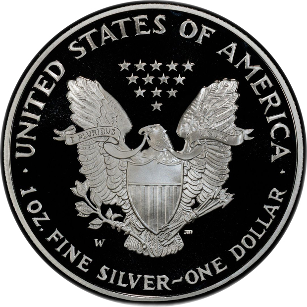 1995-W 1oz Silver Proof American Eagle NGC PR-69DCAM