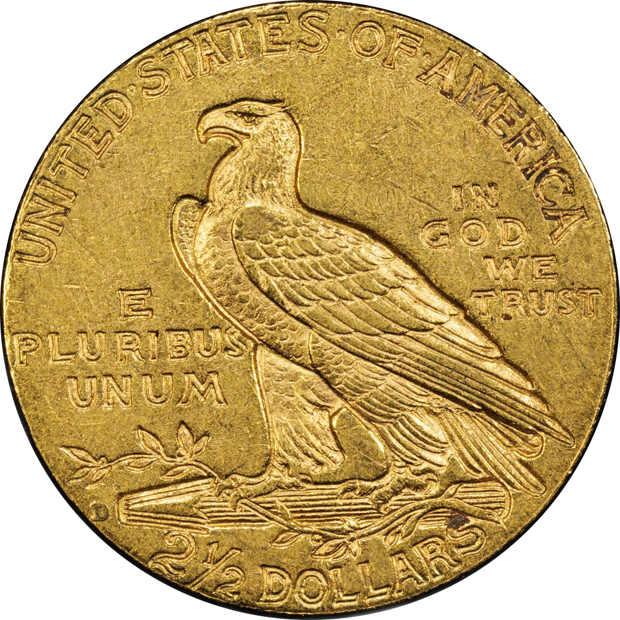 1911-D Strong D PCGS AU-58