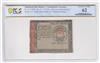 January 14, 1779 $65 Fr# CC-100DT - PCGS CU-62