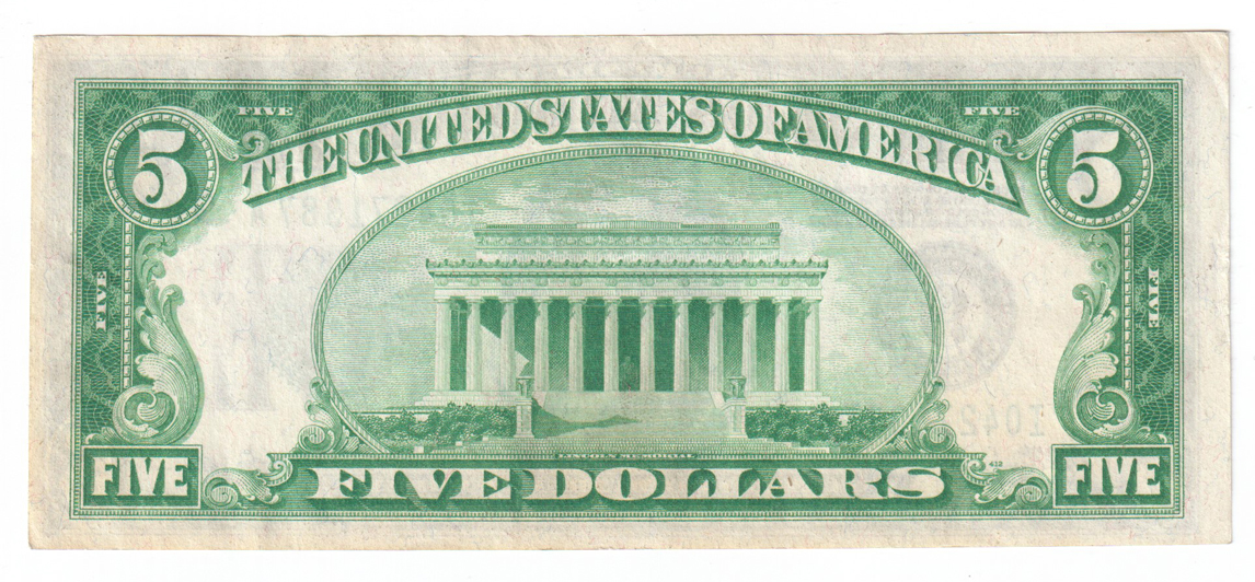 1928-A $5 Minneapolis Fr# 1951-I - AU