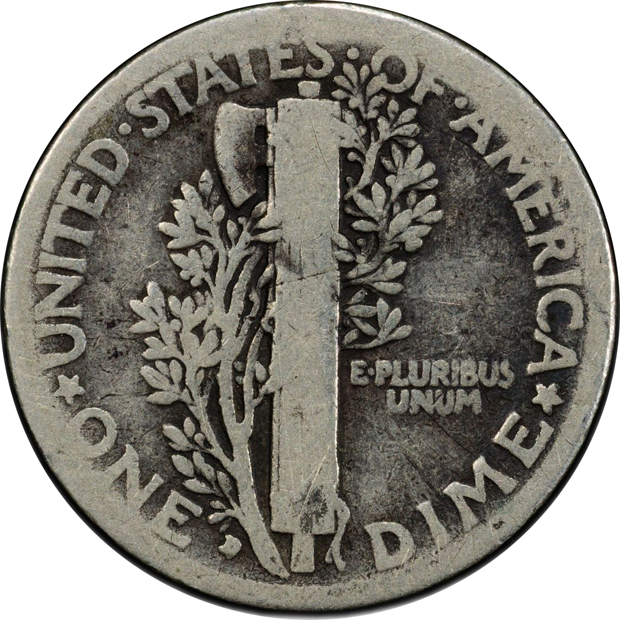 1916-D Mercury PCGS Good-4