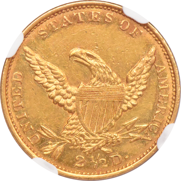 1834 Classic Head NGC AU-58