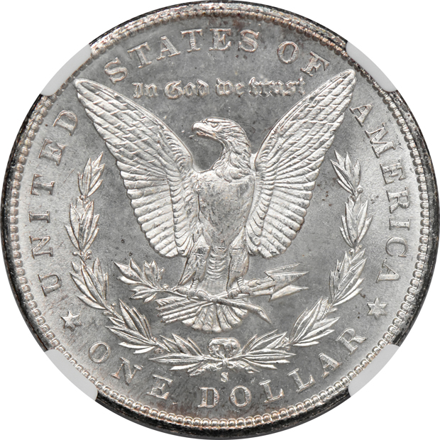 1899-S NGC MS-64+