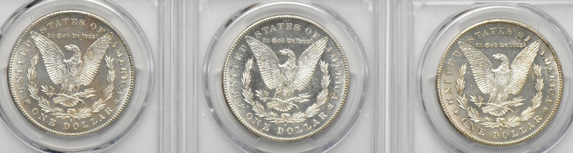 Six 1878-S, all PCGS