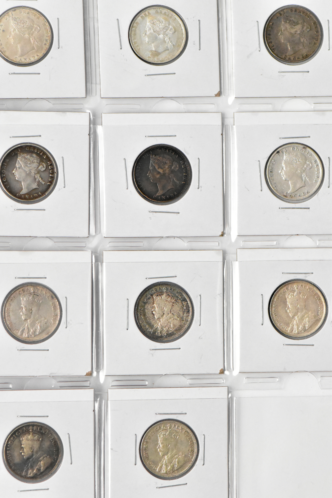 Canada - Group of 163 silver coins