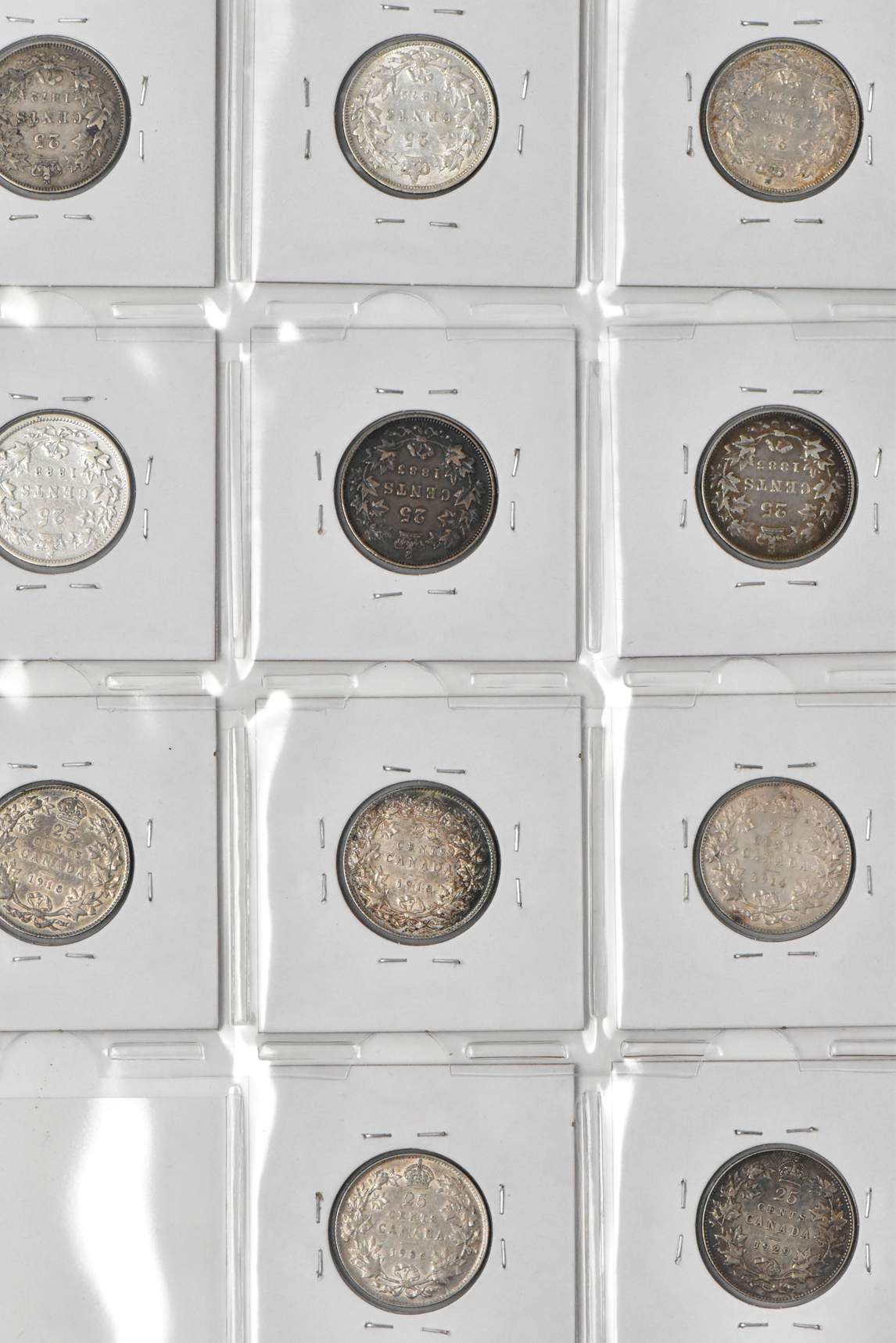 Canada - Group of 163 silver coins