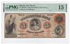 $3 Obsolete - 1859-60 Commercial Bank of New Haven, Illinois PMG F-15/previously mounted