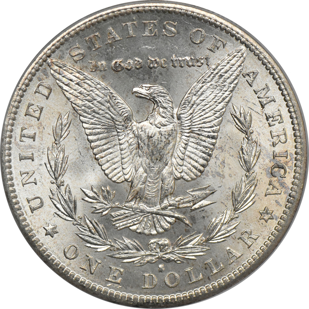 1889-S PCGS MS-65 (green label)
