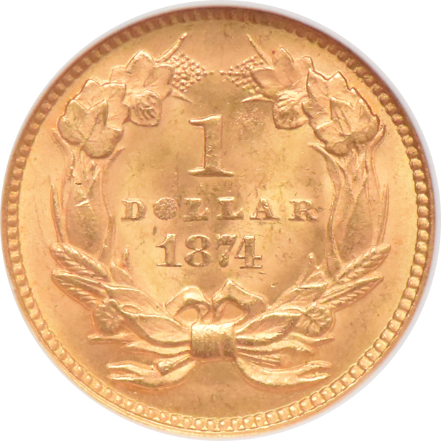 1874 NGC MS-65