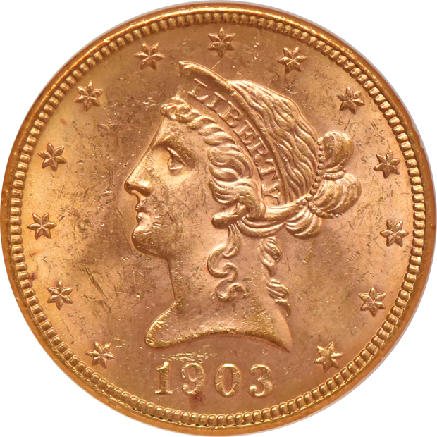 1902-S and 1903-S, both NGC MS-63