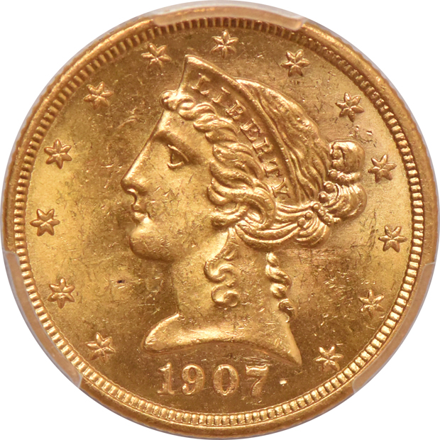 1901, 1906 FS-301 (not mentioned), and a 1907, all PCGS MS-63