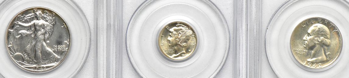 1942 Proof Set, all PCGS