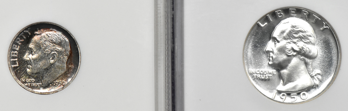 1950 Proof Set, all certified by PCGS or NGC