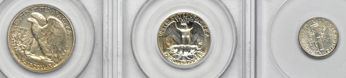 1938 Proof Set, all PCGS certified
