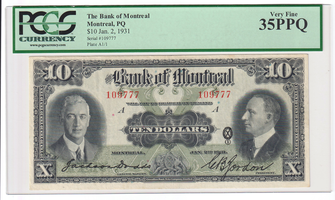 Canada - Five certified notes