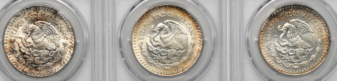 Mexico - Collection of 17 Libertad 1 onza, all PCGS