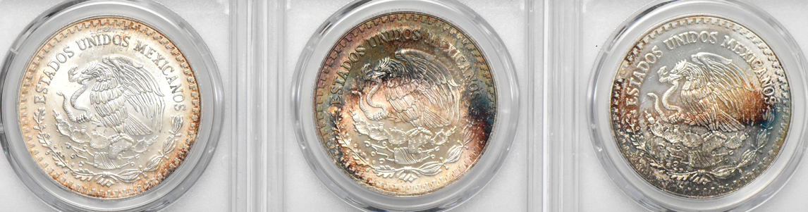 Mexico - Collection of 17 Libertad 1 onza, all PCGS