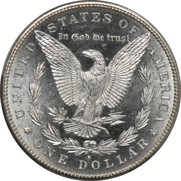 1885-S and 1892-O, both PCGS MS-63