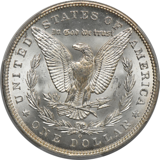1885-S and 1892-O, both PCGS MS-63