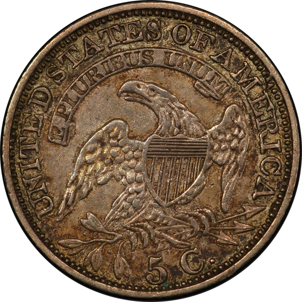 1829 LM-7.3 PCGS AU-50