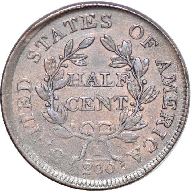 1804 Plain 4 - No Stems, as described