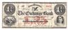Haxby IL-10-G2a. March 5th, 1862 $1 1/4 Obsolete - The Exchange Bank Edwards County, Illinois