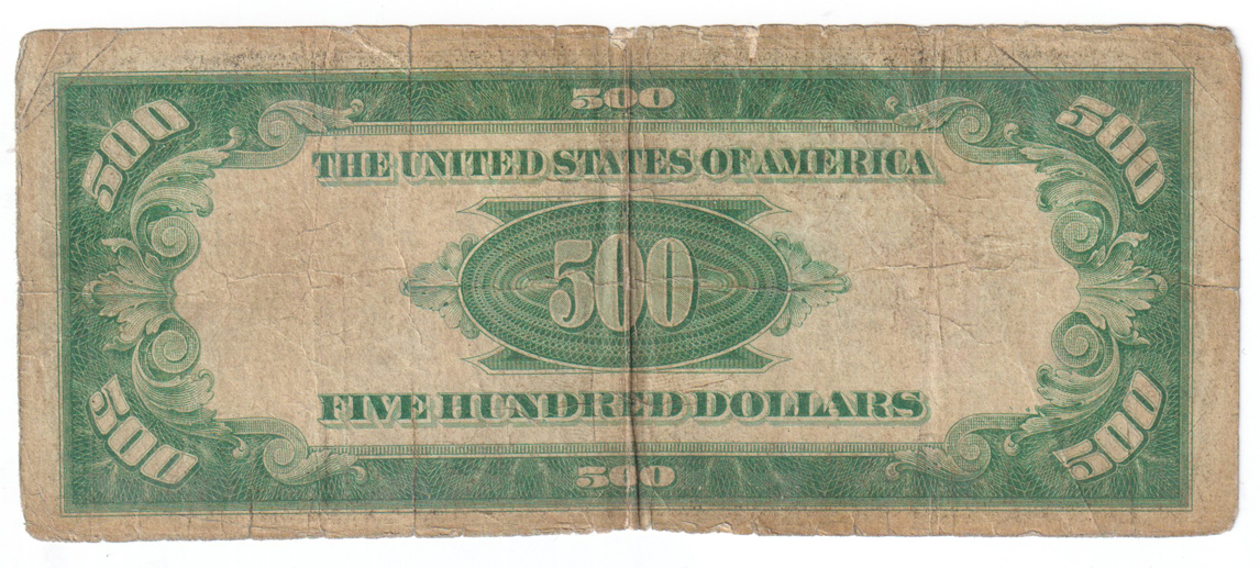 1934 $500 Minneapolis Fr# 2201-I - Good