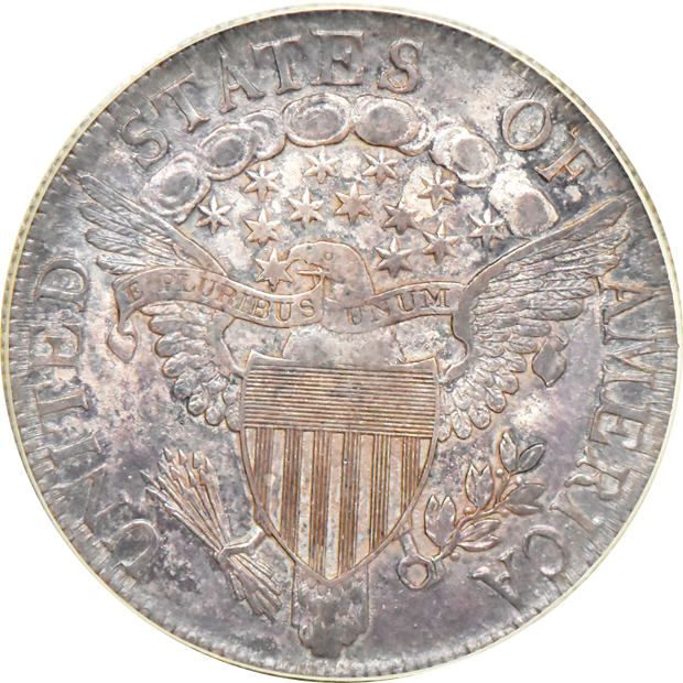 1806 Pointed 6, Stemless O-109 PCGS AU-50 (green label)