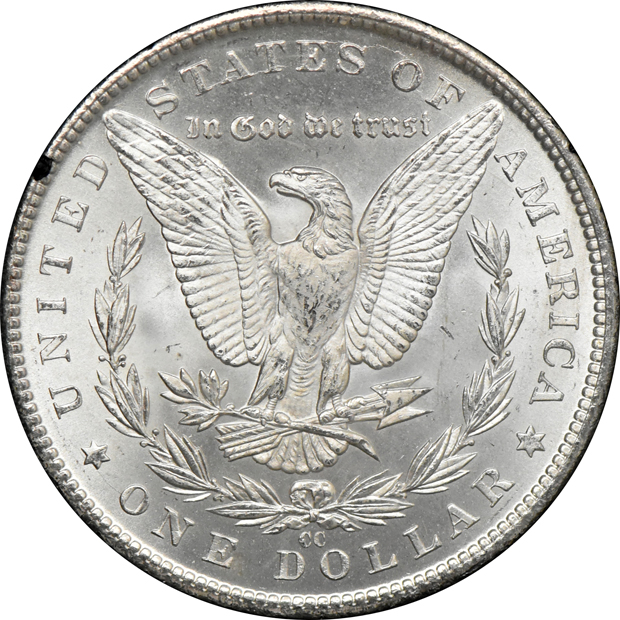 1884-CC GSA MS-64, and an 1884-CC GSA MS-64+, both NGC