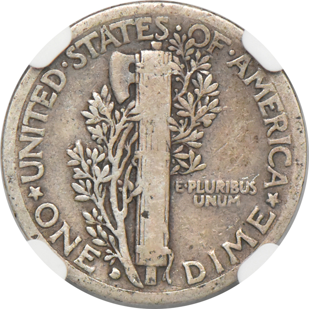 1916-D Mercury NGC VG-10