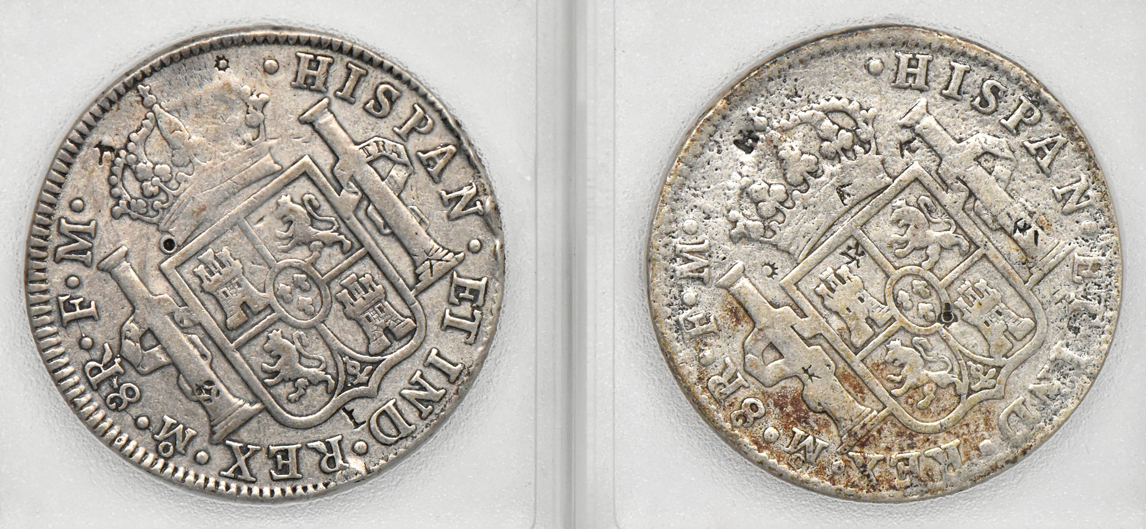 Multiple - Four 8 reales