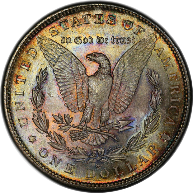 1890-S PCGS MS-66
